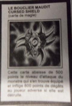 Carte Yu-Gi-Oh! 5 D's cursed shield