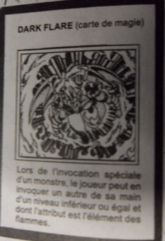 Carte Yu-Gi-Oh! 5 D's dark flare Carte Yu-Gi-Oh! 5 D's dark flare