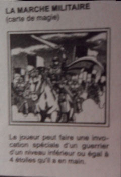 Carte Yu-Gi-Oh! 5 D's la marche militaire Carte Yu-Gi-Oh! 5 D's la marche militaire