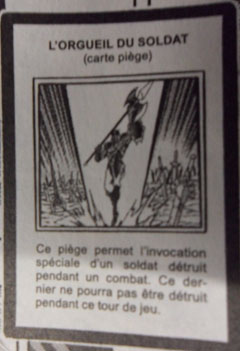 Carte Yu-Gi-Oh! 5 D's l'orgueil du soldat