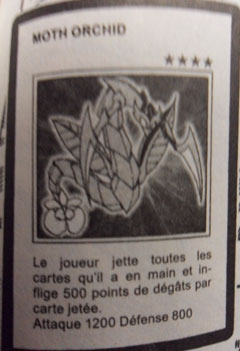 Carte Yu-Gi-Oh! 5 D's moth orchid Carte Yu-Gi-Oh! 5 D's moth orchid