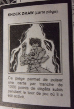 Carte Yu-Gi-Oh! 5 D's shock draw Carte Yu-Gi-Oh! 5 D's shock draw
