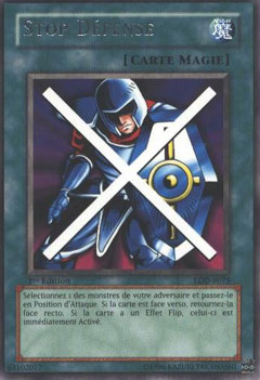 Carte Yu-Gi-Oh! 5 D's stop defense Carte Yu-Gi-Oh! 5 D's stop defense