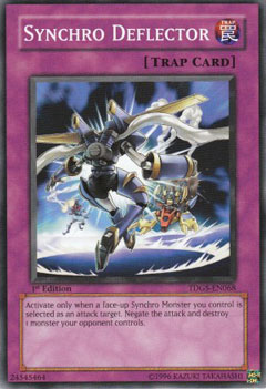 Carte Yu-Gi-Oh! 5 D's synchro deflector Carte Yu-Gi-Oh! 5 D's synchro deflector