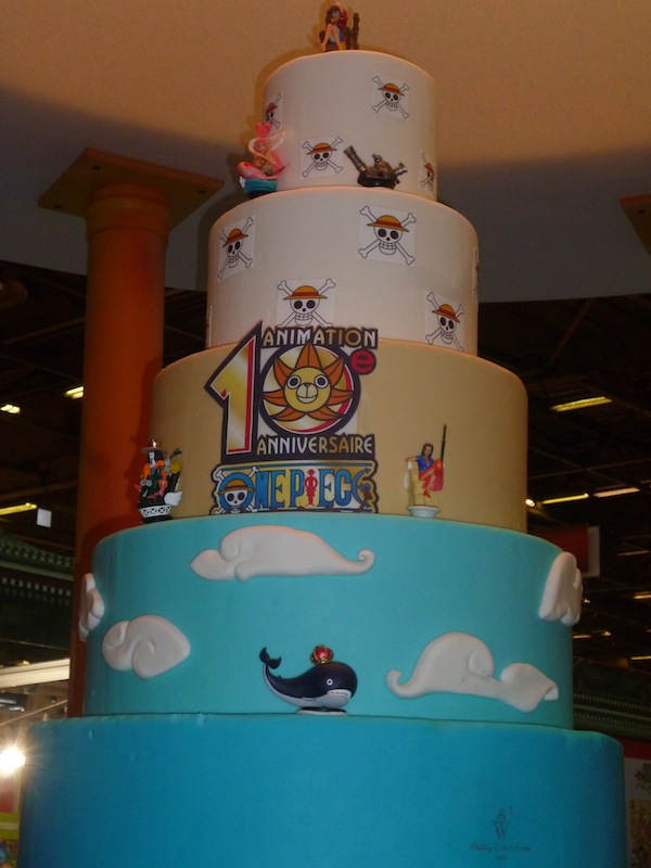 L'Art du Gâteau - Gâteau manga One Piece pour les 10 ans