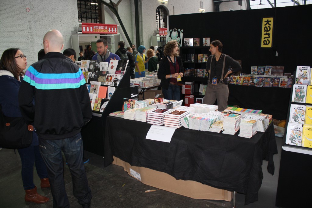 Le stand Kana vu de droite