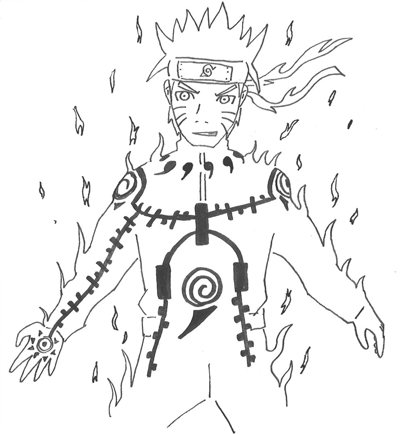 Emma Guardiola 13 ans Naruto