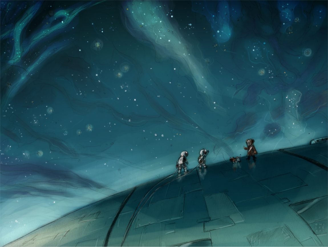 Mistéxpi - Fanart La cité Saturne(1)
