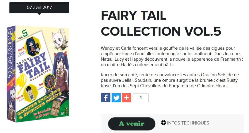 fairy tail collection 5 kana