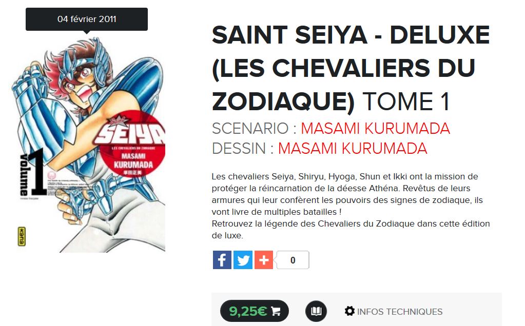 saint seiya T1