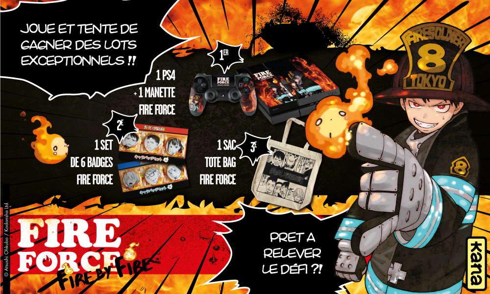 visuel promo - jeu Fire Force