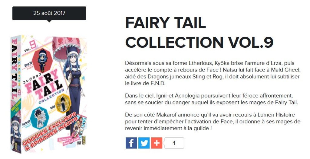 fairy tail collection 9