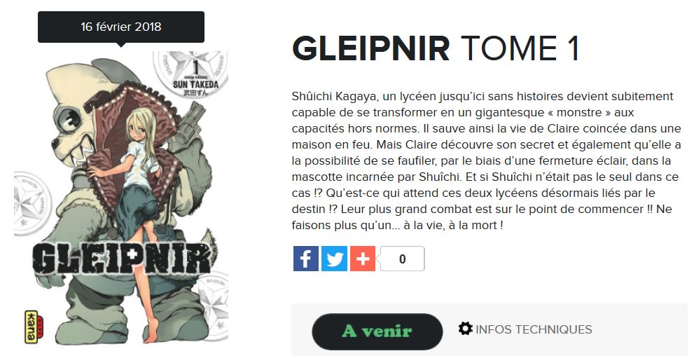 Gleipnir annonce blog kana