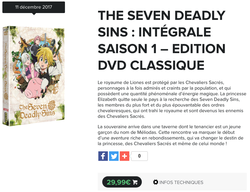 SDS SAISON 1