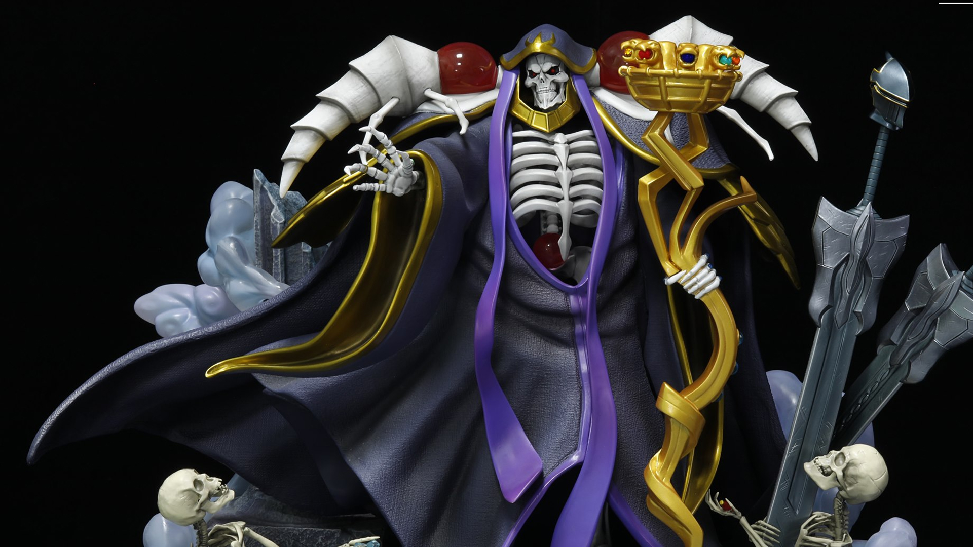 Anime Overlord Ainz Ooal Gown Momonga Outfit uniform cosplay costume set Anime Overlord Ainz Ooal Gown Momonga Outfit uniform cosplay costume set