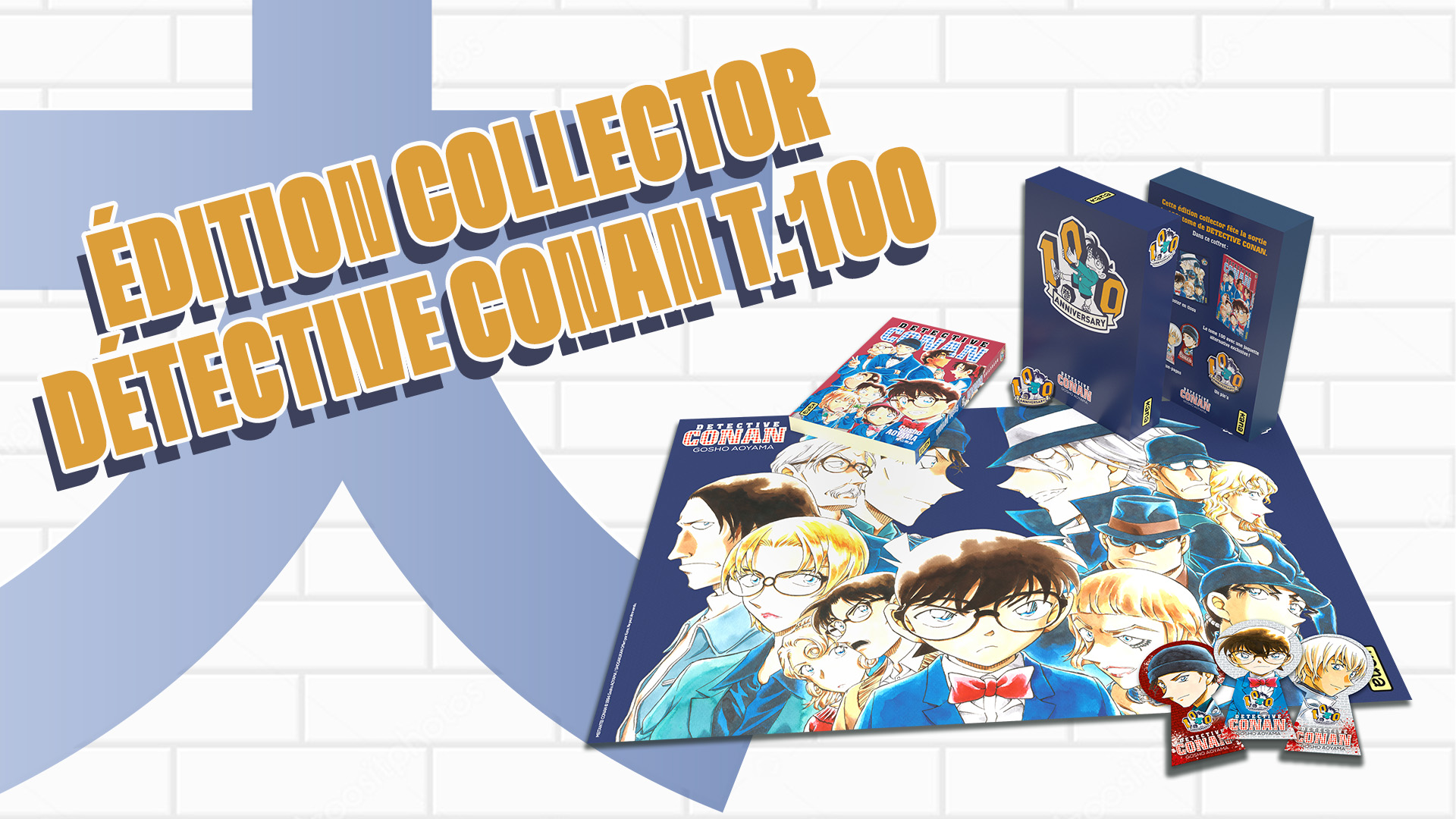 Detective Conan Tome 100 Sortie France Détective Conan T.100 aura droit à une édition Collector ! | Kana
