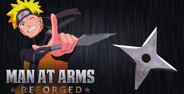 Man At Arms Forge Naruto S Kunai And Shuriken In Real Life