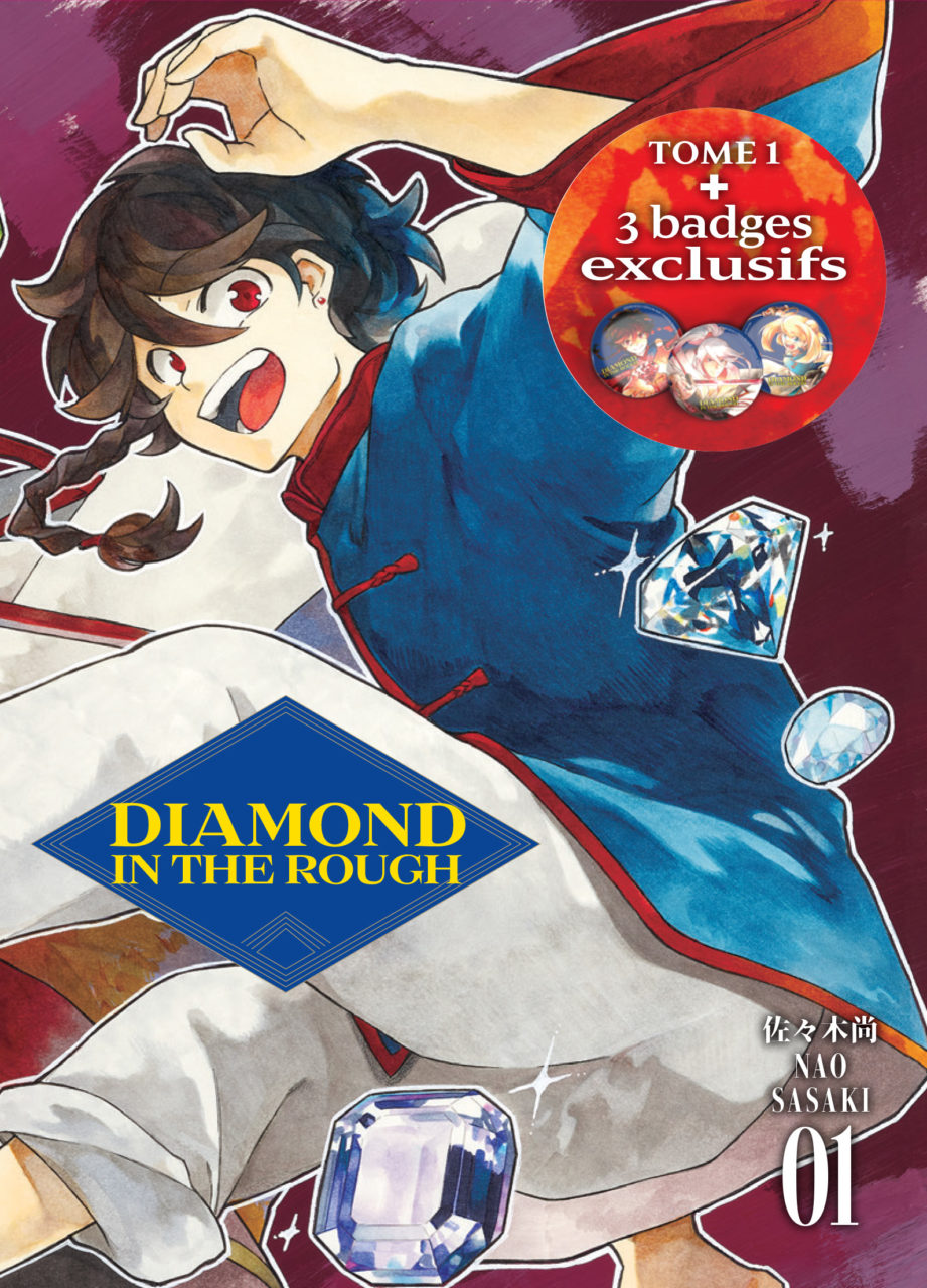 Coffret collector Diamond on the rough T3: Intégrales et coffrets Manga  chez Kana