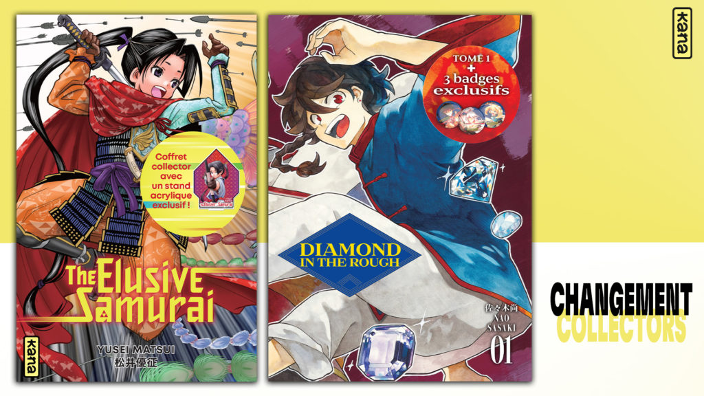Changement de plan sur les éditions collectors : The Elusive Samuraï