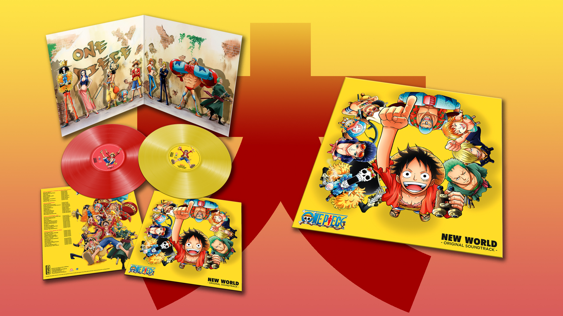 One Piece New World L’ost en vinyle ! kana.fr, le site de référence