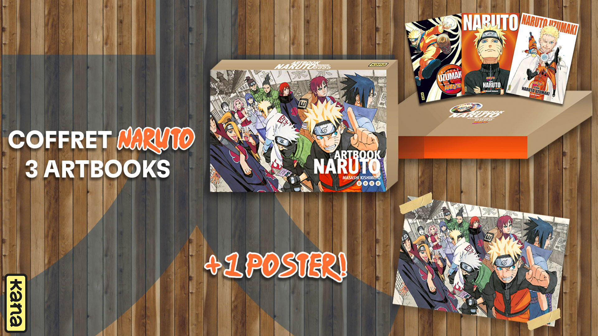 Artbooks Naruto : un coffret intégrale annoncé ! kana.fr, le site de