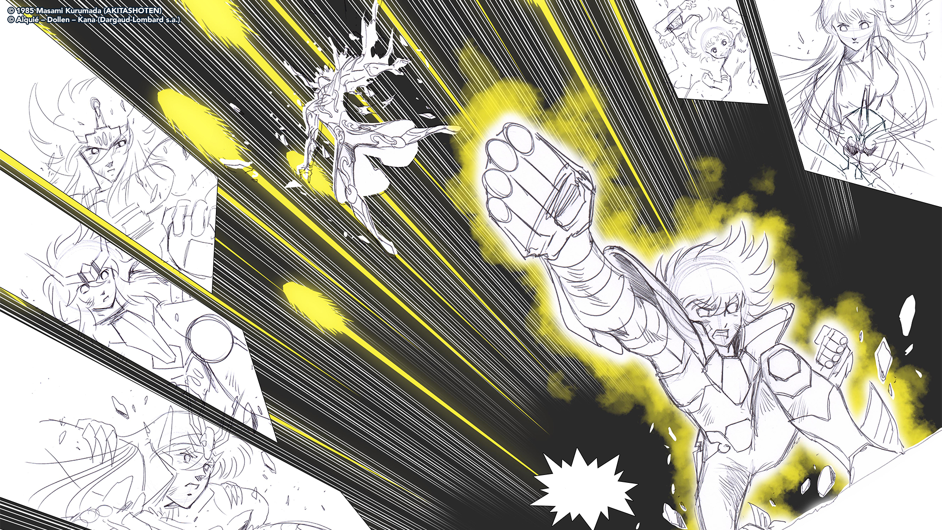 Saint Seiya – Time Odyssey tome 1 – Storyboard kana.fr, le site de