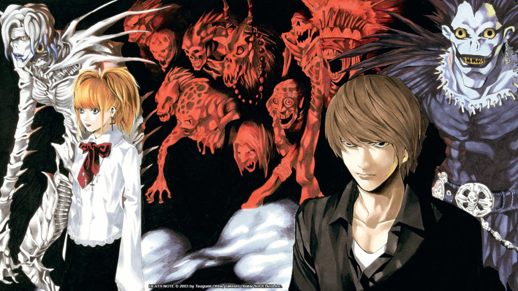 Death Note Black Édition : changements dans les pages couleurs | Kana