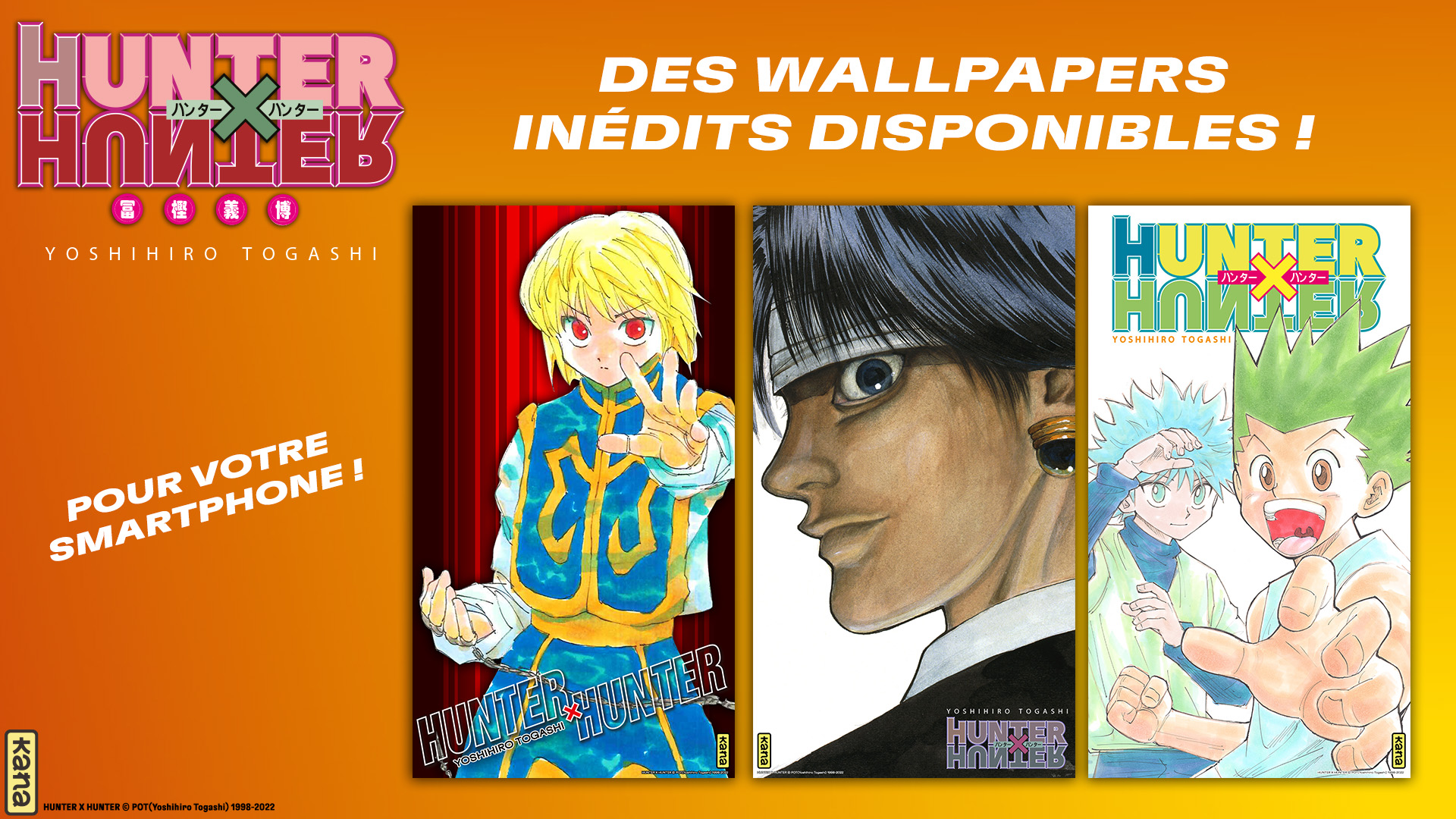 Hunter x hunter : WALLPAPERS / FONDS D’ÉCRAN kana.fr, le site de