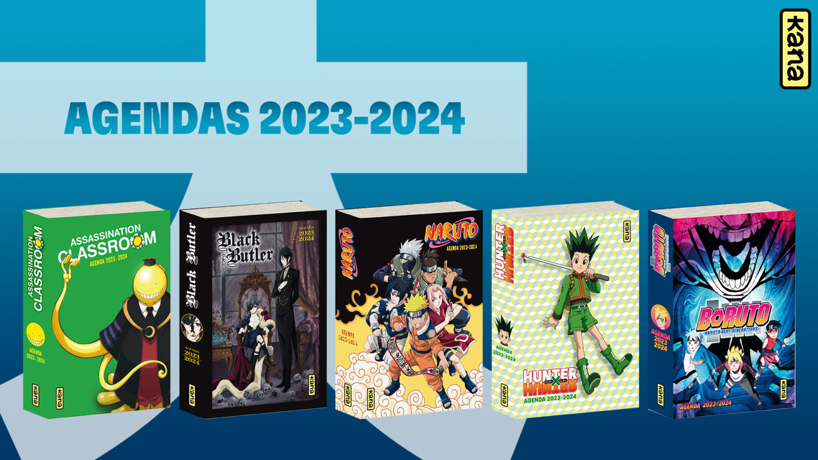 Annonce : Agendas Kana 2023-2024