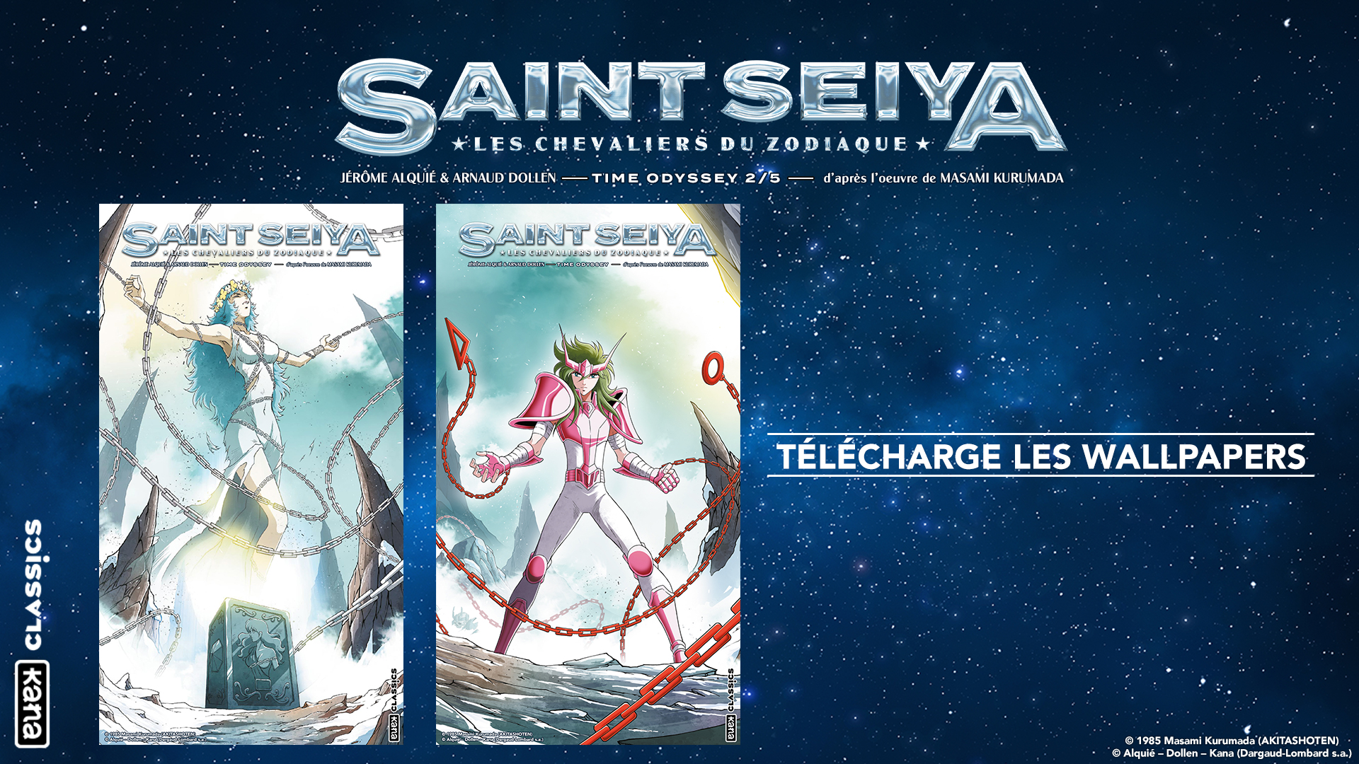 Téléchargez des fonds d'écran Saint Seiya pour votre téléphone et PC