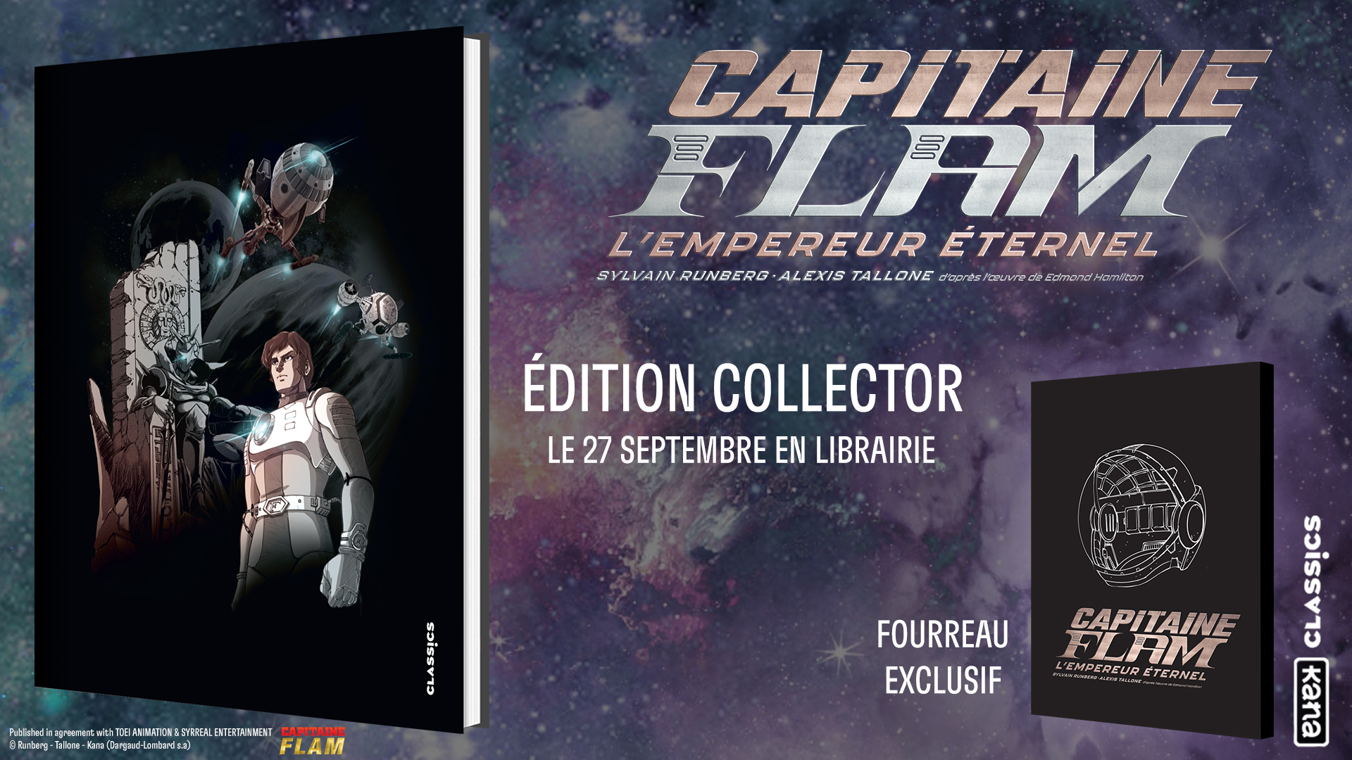 Capitaine Flam L'empereur Eternel Collector