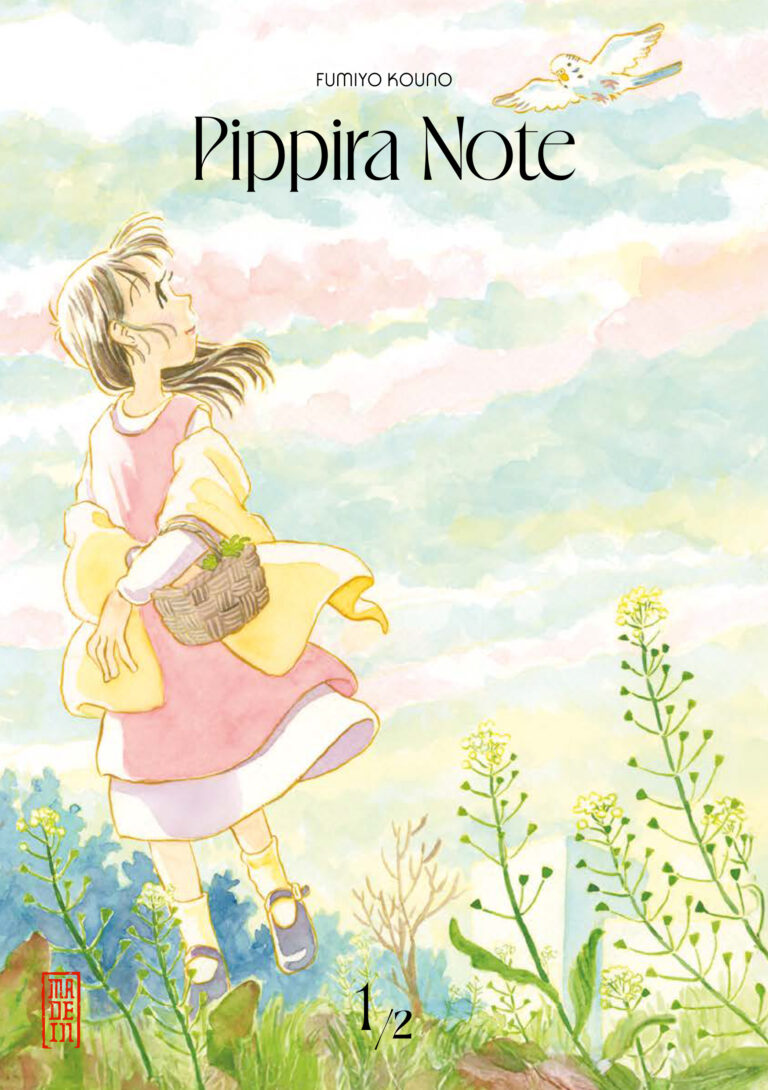 Aperçu officiel en quatre cases de Pippira Note tome 1